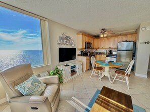 Gorgeous gulf views from our living room