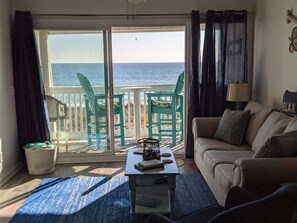 view from living room