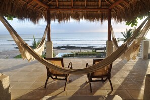 hammocks in open area