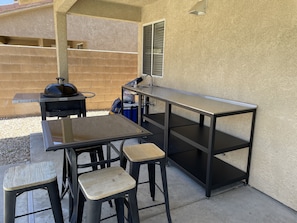 🌵 ☀️ Outdoor kitchen, with Grill, Workspace and Outdoor Sink