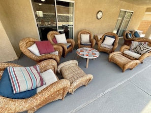 Wicker Conversation Seating