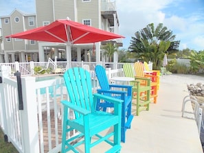 A great place to watch the ocean and sunsets