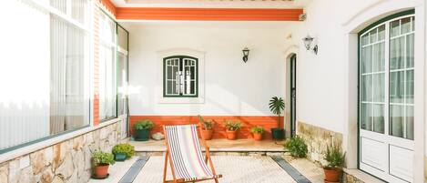 Interior courtyard