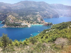 View of Assos from Venetian Fortress