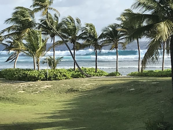 View of ocean from the balcony