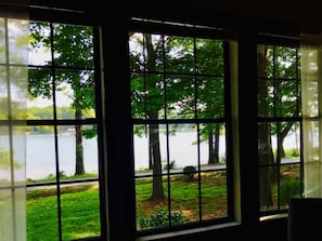 Dining area view of Lake Norman  to the South