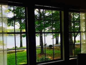 Dining area view of Lake Norman to the South
