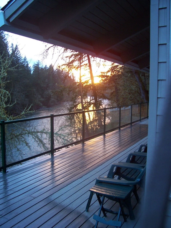 Downriver View From Main Deck