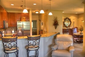spacious kitchen