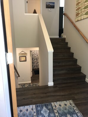 Front entry to the house