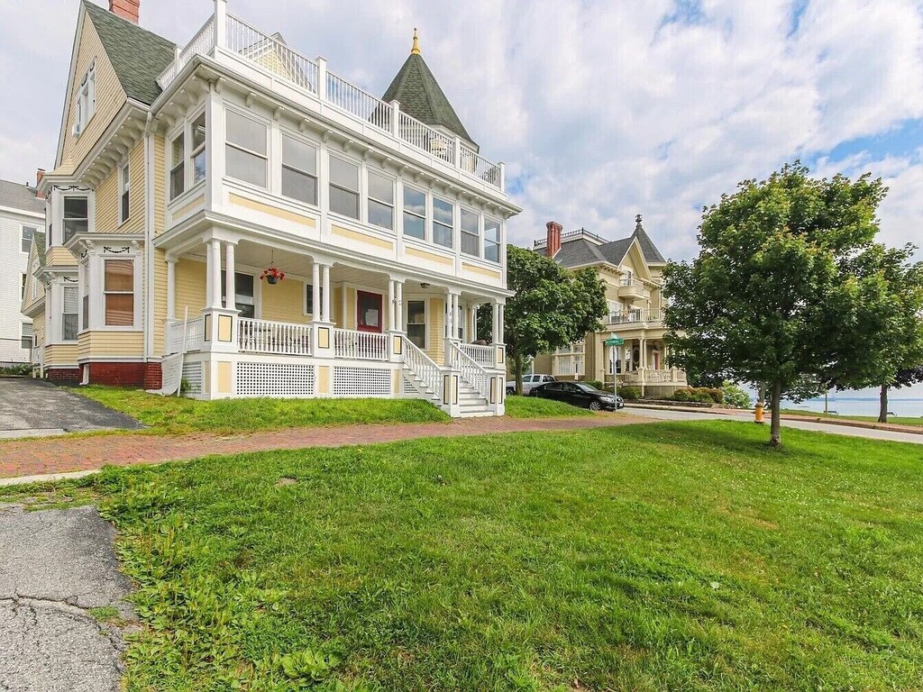 A Victorian home in Portland Maine is now a vacation rental