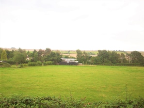 Blick von der Unterkunft