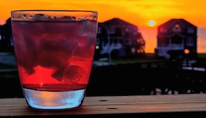Amazing sunsets from private back deck.