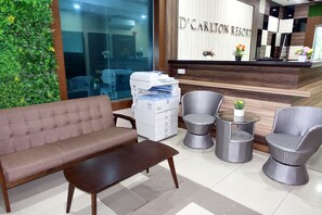 Sala de estar en el lobby
