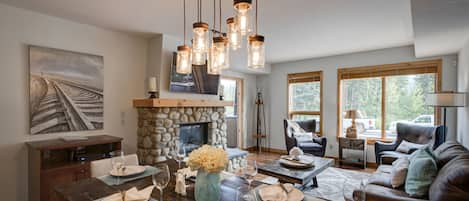 Living Room featuring Custom Wood Furniture