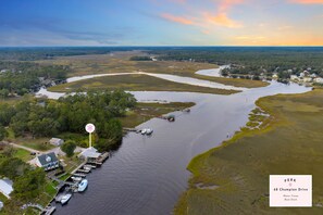 View of the beautiful Lockwood Folly River.