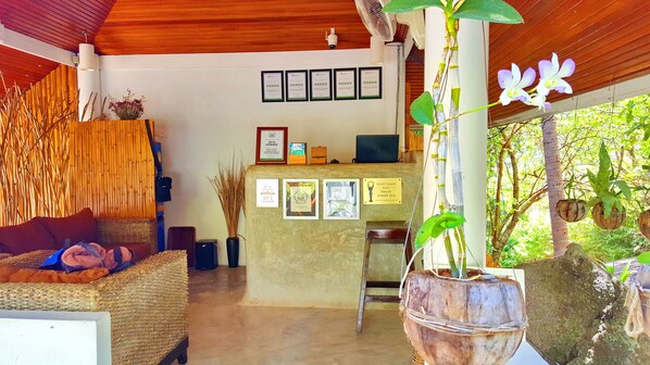 Interior entrance