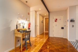Interior entrance