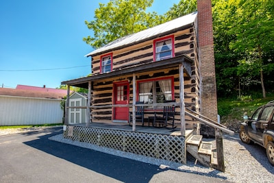 Stay in a 200 Year Old Log Cabin with Modern Conveniences