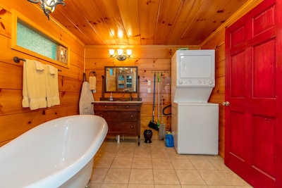 Stay in a 200 Year Old Log Cabin with Modern Conveniences