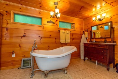 Stay in a 200 Year Old Log Cabin with Modern Conveniences