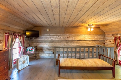 Stay in a 200 Year Old Log Cabin with Modern Conveniences