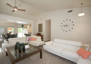 Two Full Sectionals for Maximum Comfort, Seating & Reclining