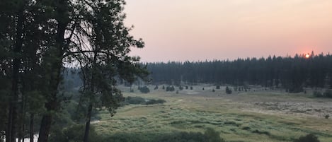 Sunrise over the river