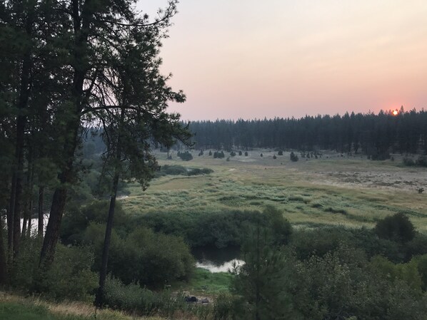 Sunrise over the river