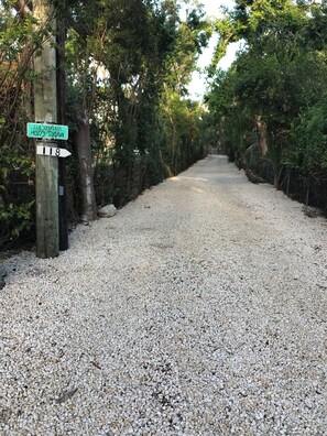 Our Driveway off Madeira Road