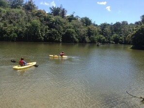 2 MINUTES AWAY FISHING AND CANOEING