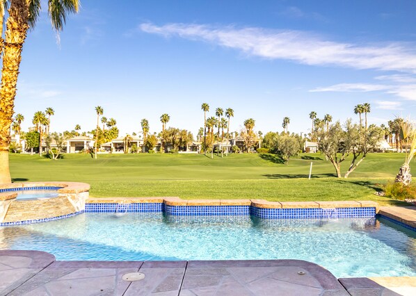 Relax by the pool