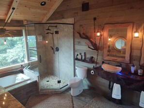 You might never leave the new Grand Master Spa bathroom!!
