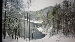 IF your not skiing, perhaps some fishing. This lake seldom ices over.