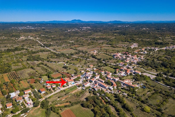 Aerial view