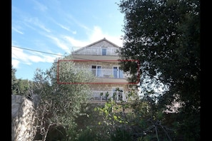 Spacious seaview balcony