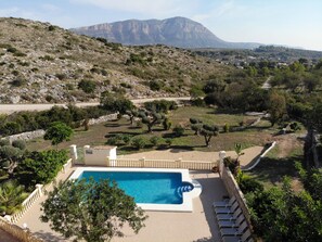 Swimming pool and view