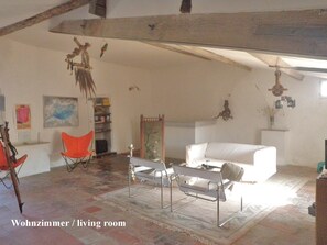A very bright and comfortable living room with plenty of space