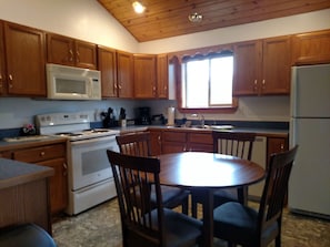 FULL SIZED KITCHEN WITH AMENITIES