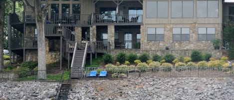 Rearview of house from Lake in 2017