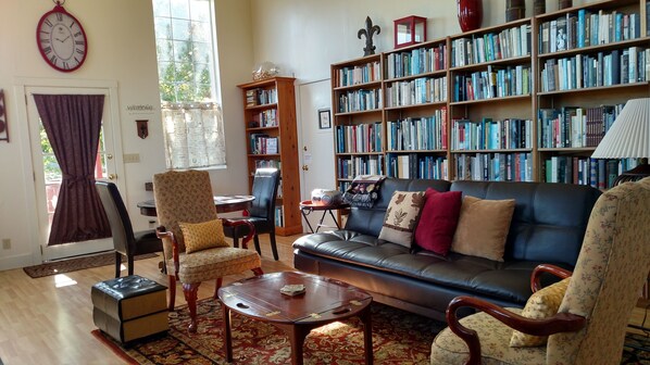 Living Room and Dining area.