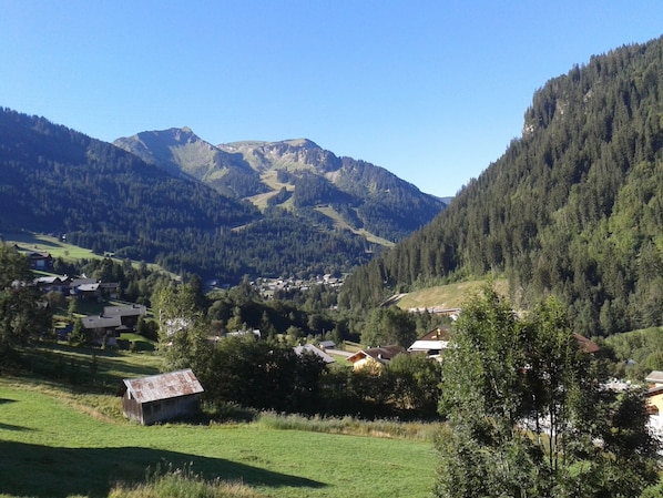 vue du balcon été