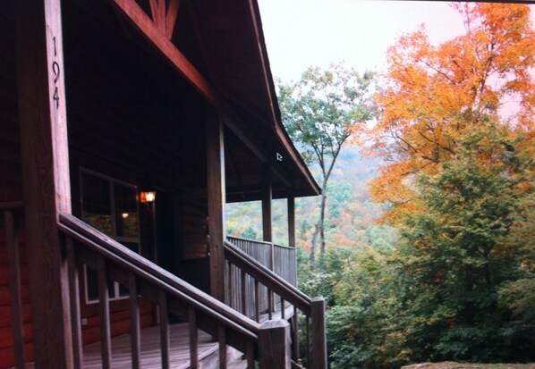 Fall twilight  at Rich Summit View 