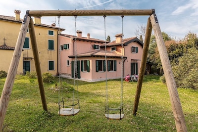 Villa in der Landschaft des Gardasees