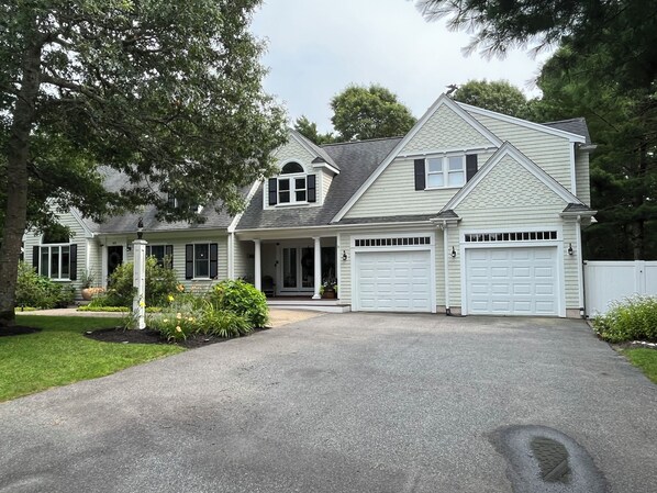 Front of House in mid Summer 