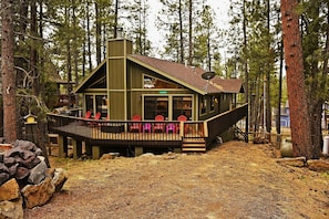 Welcome to your cabin getaway, home away from home.