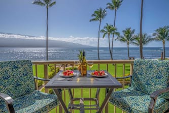 Maui Stunning Prime Ocean Front View of the Bay and Haleakala! *Maalaea Kai 212*