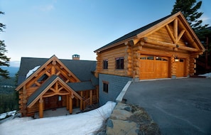 Gorgeous entrance from 3-car garage