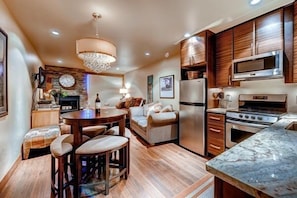 Remodeled in 2014 with hardwood floors, granite counters, stainless appliances