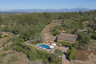 Villa en Ruberts en la Mallorca auténtica con todas las comodidades. 